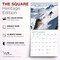 Wyman Publishing; Skiing | 2027 12 x 24 Inch (Hanging) Monthly Square Wall Calendar | English/French Bilingual; Category:Wall Calendars; Image:7